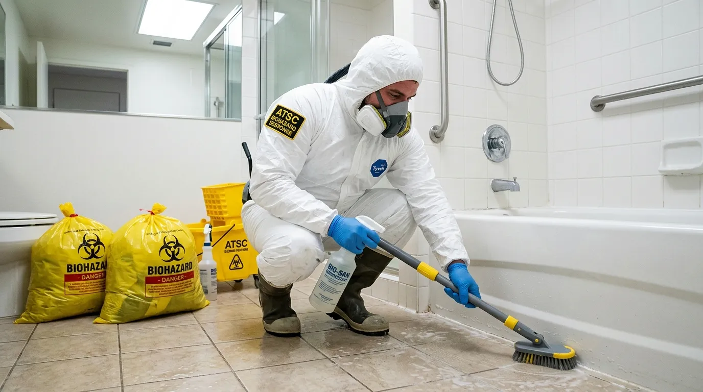 Decontamination equipment deployed for Blood Cleanup in Chapel Hill